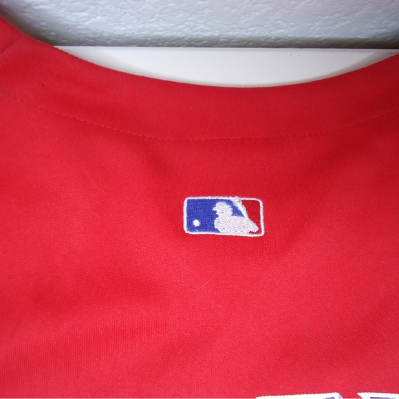 DOGS Angels Red MLB Jersey | Size L - Picture 8 of 8